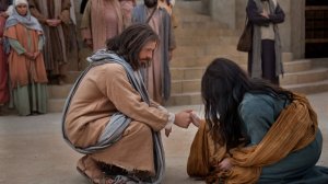 Христос и грешница/Иисус прощает грешницу/Женщина взятая в прелюбодеянии/«Иди и впредь не греши»