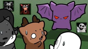 КАВАИ 99 НОЧЕЙ В ЛЕСУ! ЖИВОТНЫЕ ВСТРЕТИЛИ ЛЕТУЧАЮ МЫШЬ! РЕАКЦИЯ ОТ ЛЕГЕНДЫ ОТ МЕНЯ! ВСЕ ПРОСИЛИ! РИЛ