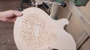 Полуакустика с арктопом ч.2: Гнем боковины и делаем арктоп | Электрогитара своими руками