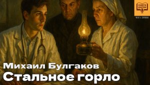 КНИГИ ДАРОМ. МИХАИЛ БУЛГАКОВ. «ЗАПИСКИ ЮНОГО ВРАЧА. «СТАЛЬНОЕ ГОРЛО»