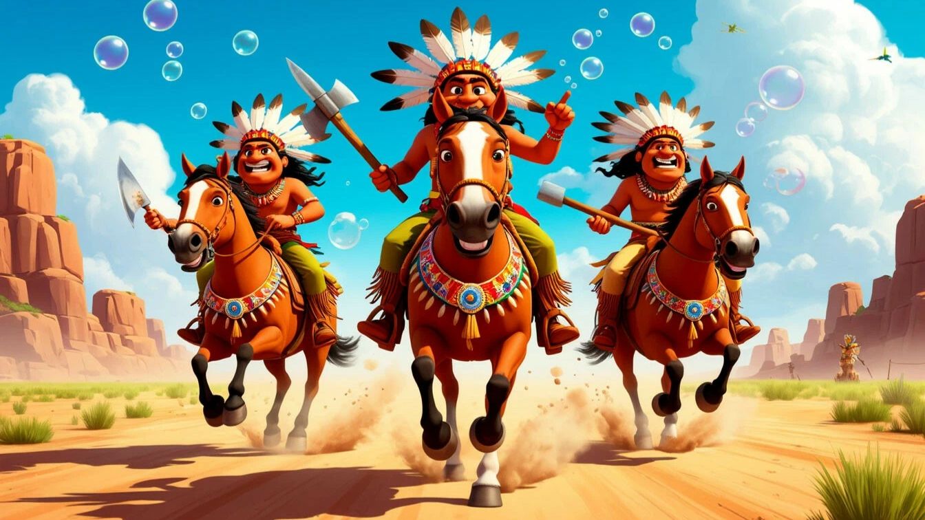 Мама сшила мне штаны .От индейских племен. песенка забавная