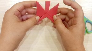 Бантик из фоамирана за 3 минуты. МК бантик