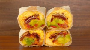 Как приготовить буррито с яйцом на завтрак