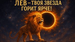 Лев: яркая звезда декабря 2025