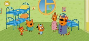 Три Кота Мультфильм Путешествие котят