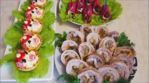 МЯСНОЙ рулет ВСЕ без УМА от НЕГО!!!! и БЫСТРЫЕ, ВКУСНЫЕ закуски на новогодний стол на Новый год