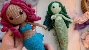 Большой обзор на куколок русалок/Готов мк на Русалок