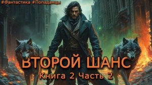 ВТОРОЙ ШАНС | КНИГА 2 ЧАСТЬ 2 из 2 | ПОПАДАНЦЫ | АУДИОКНИГА | ФАНТАСТИКА | ПРИКЛЮЧЕНИЯ