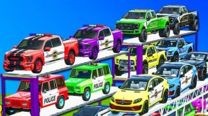 Машинки летают и прыгают! Развивающие мультики Машины помощники. Мультфильмы про машинки