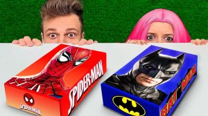 НЕ ВСКРЫВАЙ ЛЕГО КОМПЛЕКТ С СУПЕРГЕРОЯМИ в ТРИ ЧАСА НОЧИ !!