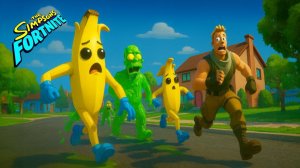 Прошли третью неделю всех миссий в The Simpsons в Fortnite