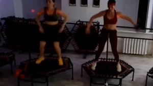 Фитнес на батутах|финал