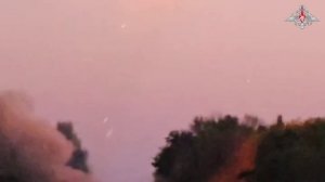 Боевая работа расчетов «Град» ГрВ «Южная»