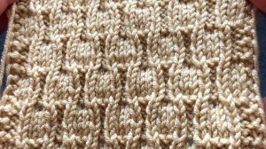 УНИВЕРСАЛЬНЫЙ НЕСЛОЖНЫЙ УЗОР СПИЦАМИ