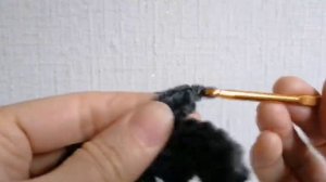 Цветок крючком