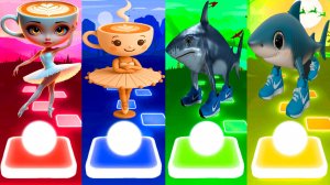 БАЛЕРИНА КАПУЧИНО 🆚 БАЛЕРИНА КАПУЧИНО 🆚 ТРАЛАЛЕРО ТРАЛАЛА 🆚 ТРАЛАЛЕРО ТРАЛАЛА | Tiles Hop №298