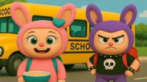 Хороший Лабубу против плохого Лабубу. Первый день в школе