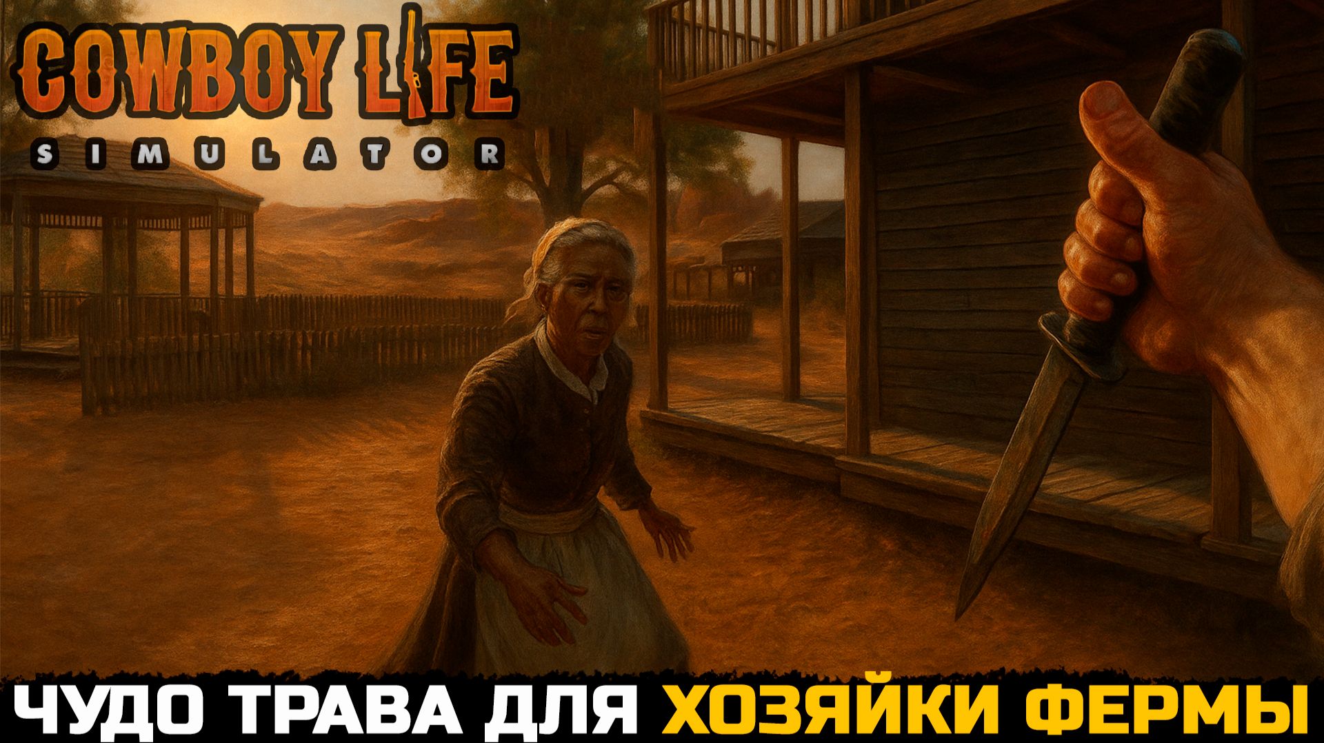 ВОРУЮ ВОЛШЕБНУЮ ТРАВУ - Cowboy Life Simulator №2