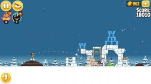 Angry Birds Seasons (2010) #2 Праздничная жадность. Прохождение без комментариев