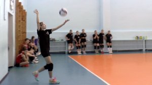 Детский волейбол. Рекордная подача