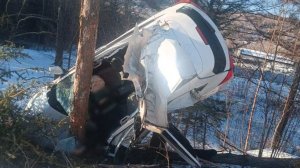 Водитель погиб и два ребенка пострадали в страшном ДТП в Приамурье