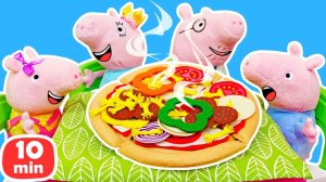 Пицца не приехала! Свинка Пеппа готовит свою вкусную пиццу!