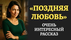 ＂Поздняя любовь＂. Я плакала от этой истории. Рассказ ост