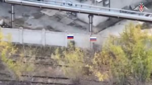 Кадры из освобождённого Купянска и момент поднятия флагов в городе.