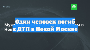 Один человек погиб в ДТП в Новой Москве