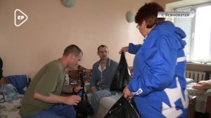 Активисты Женского движения навестили бойцов в госпитале