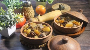 Лесное жаркое: как приготовить мясо лося с грибами