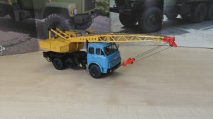 Обзор модели Маз-5334 СМК-101, масштаб 1:43, "Autotime".