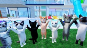 как получить синего кота в игра с котятами