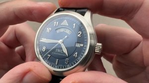 Практический обзор часов IWC Pilot's Watch Spitfire UTC Platinum (IW3251-09)