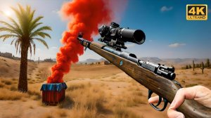 PUBG PC ｜ Miramar Solo Sniper ｜ 4K Ultra Graphics Gameplay (No Commentary)