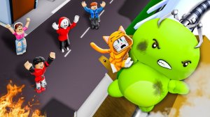 Джей Джей и брат-мутант Майки! Анимация Роблокс