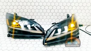 Lexus rx 350 тюнинг фары светодиодные