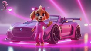 Щенячий патруль, Скай, Маршал, Эверест, Гончик, Крепыш и Зума стали мастерами дрифта , Для детей