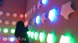 Интерактивная стена с кнопками «Галактика»