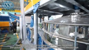 Промышленная двухдисковая мельница для измельчения ЛПЭНП пеллет в порошок