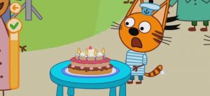Три Кота Мультфильм День рождения Коржика