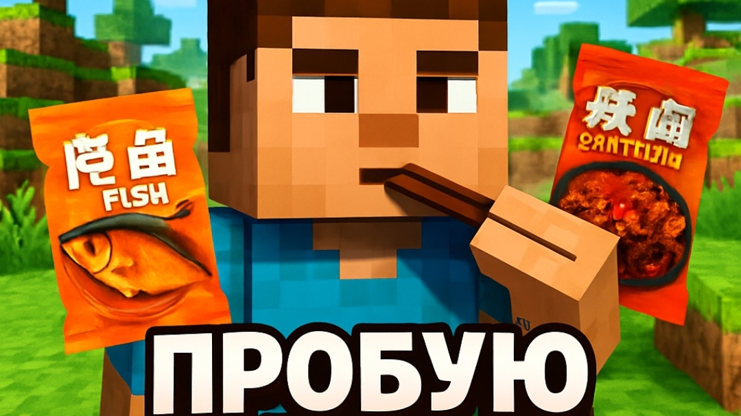 Пробую и Оцениваю 2 вида китайской острой еды! смотреть онлайн