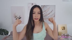 Хлоя Тинг 🔥 Русская озвучка🔥 Тренировка для тонуса рук и верхней части тела🍑 Без оборудования 🔥