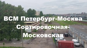 Строительство ВСМ Петербург-Москва: расчистка для дороги со стороны Сортировочная-Московская