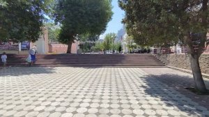 Республика Дагестан Махачкала, показал такой пляж, море, парк и как идти до дома.