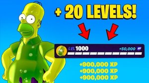 ПРОКАЧАЛ 1000 УРОВЕНЬ С ПОМОЩЬЮ ЭТОГО БАГА В ФОРТНАЙТ! | РАБОЧАЯ КАРТА НА ОПЫТ В ФОРТНАЙТ