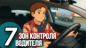 7 зон контроля водителя: Как держать всё под контролем и исключить внезапные опасности на дороге