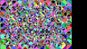 Бейсик. Заливка кругов