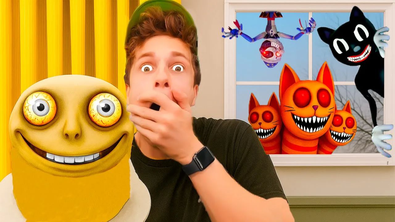 Я ПРИГОТОВИЛ ТОРТ ДЛЯ ВСЕХ МОНСТРОВ В 3:00 — И ОНИ ОЖИЛИ! смотреть онлайн