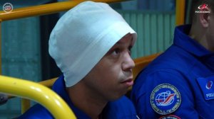 Финальный осмотр корабля на Байконуре